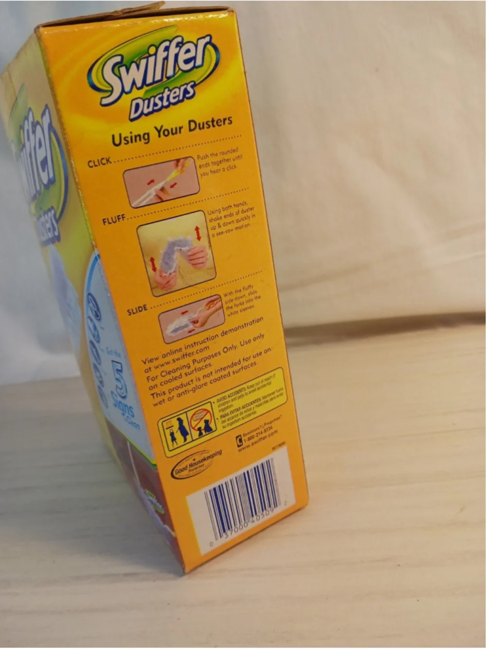 Swiffer Dusters Starter Kit 1 Handle 5 Disposable Refill USA Made NEW NOS 2007